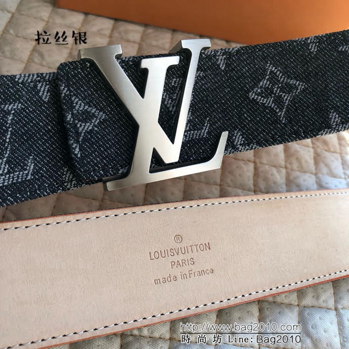 路易威登LV 時尚經典款 專櫃款最夯金屬扣 高端男士皮帶  xfp1376